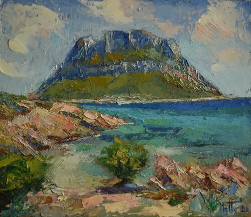 Tavolara van Gianni Mattu, Schilderij te koop op Singulart