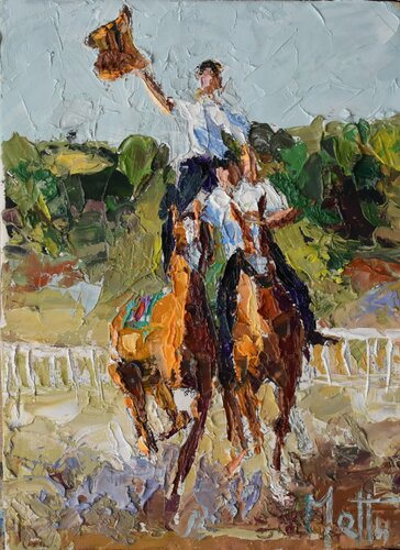 La pariglia de Gianni Mattu, Pintura a la venta en Singulart