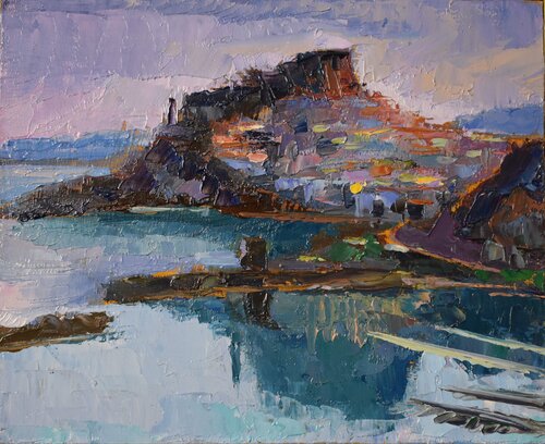 Colori a Castelsardo by Gianni Mattu, Painting for Sale on Singulart
