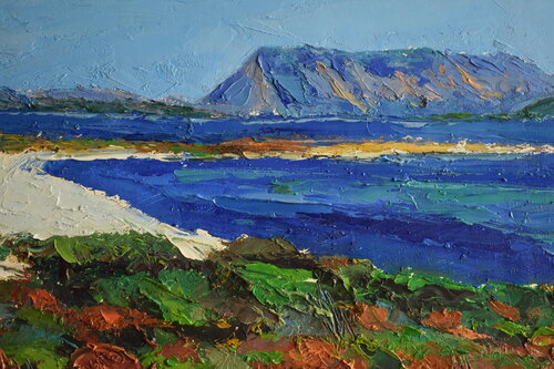 Davanti a Tavolara von Gianni Mattu, Malerei kaufen auf Singulart