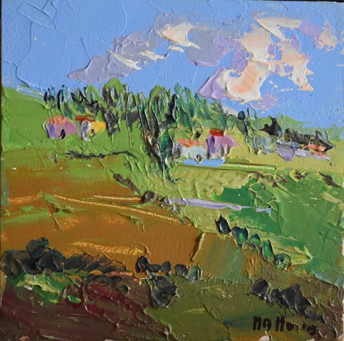 Paesaggio 281 di Gianni Mattu, Pittura in vendita su Singulart