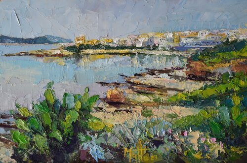 Primavera  a Las Tronas di Gianni Mattu, Pittura in vendita su Singulart