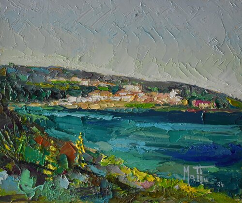 Primavera a Cala D'0liva by Gianni Mattu, Painting for Sale on Singulart
