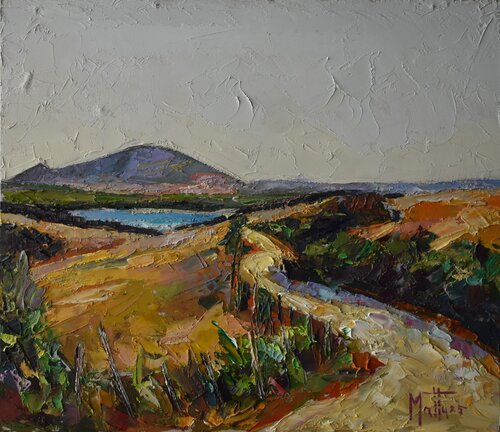 Verso il lago von Gianni Mattu, Malerei kaufen auf Singulart