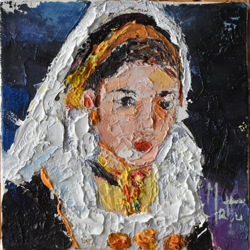 Bimba in abito tradizionae sardo Gianni Mattu