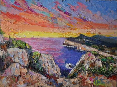 Colori caldi su Capo Caccia Gianni Mattu