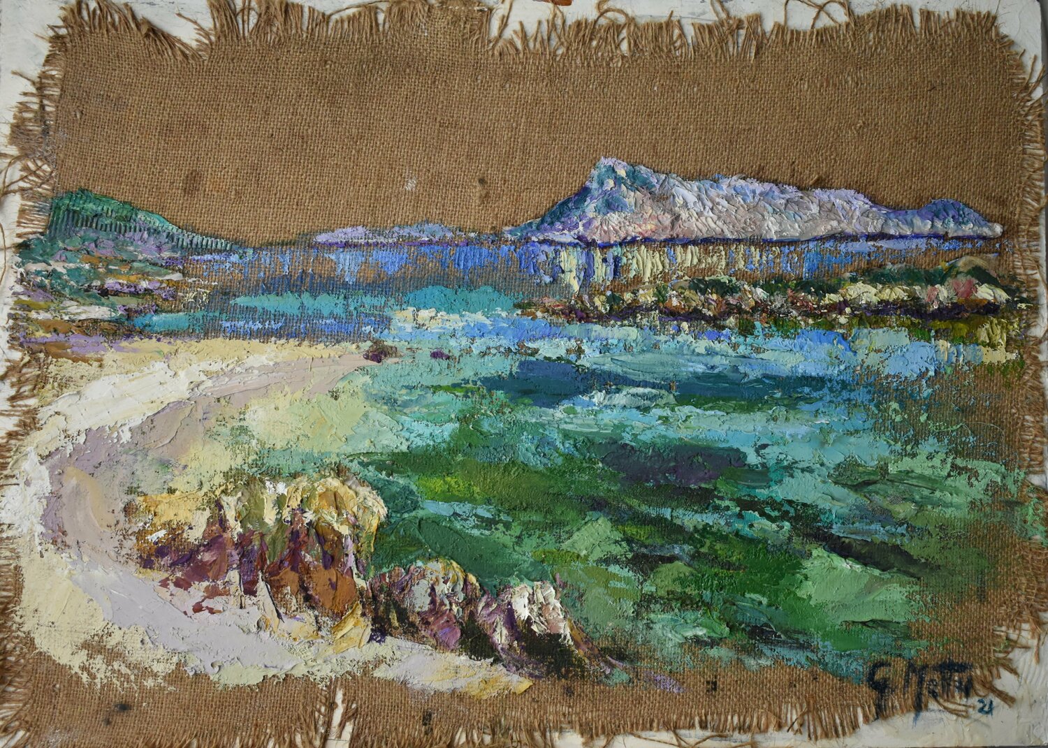 Veduta di Tavolara Gianni Mattu