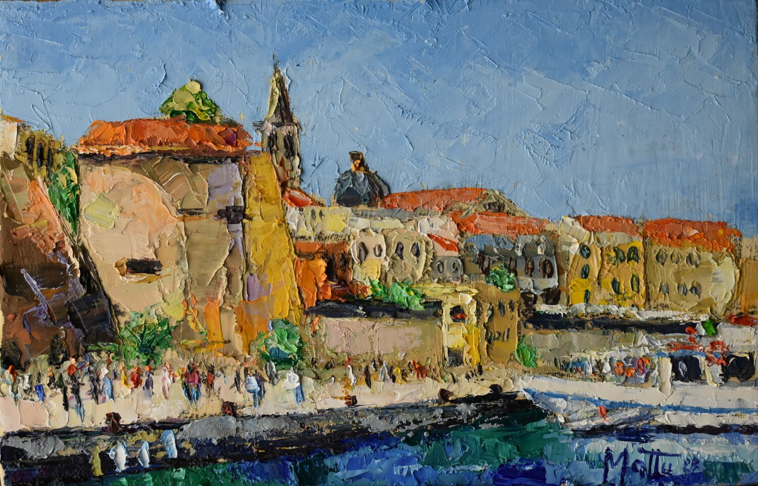 Mattina al porto Gianni Mattu