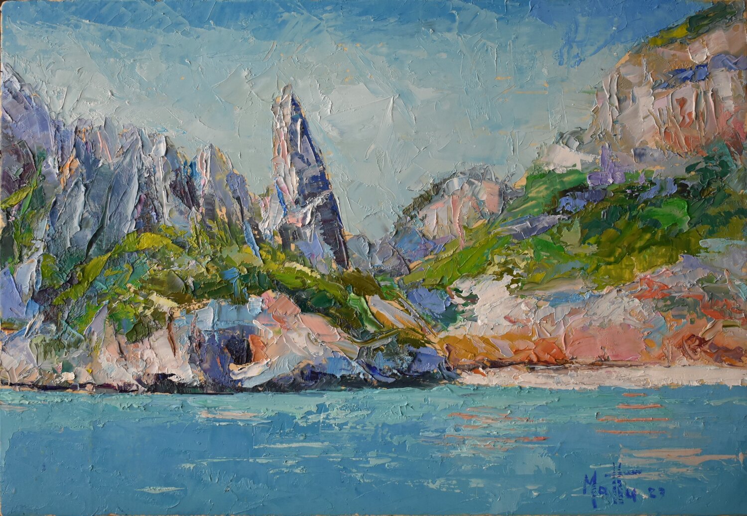 Mare e rocce Gianni Mattu