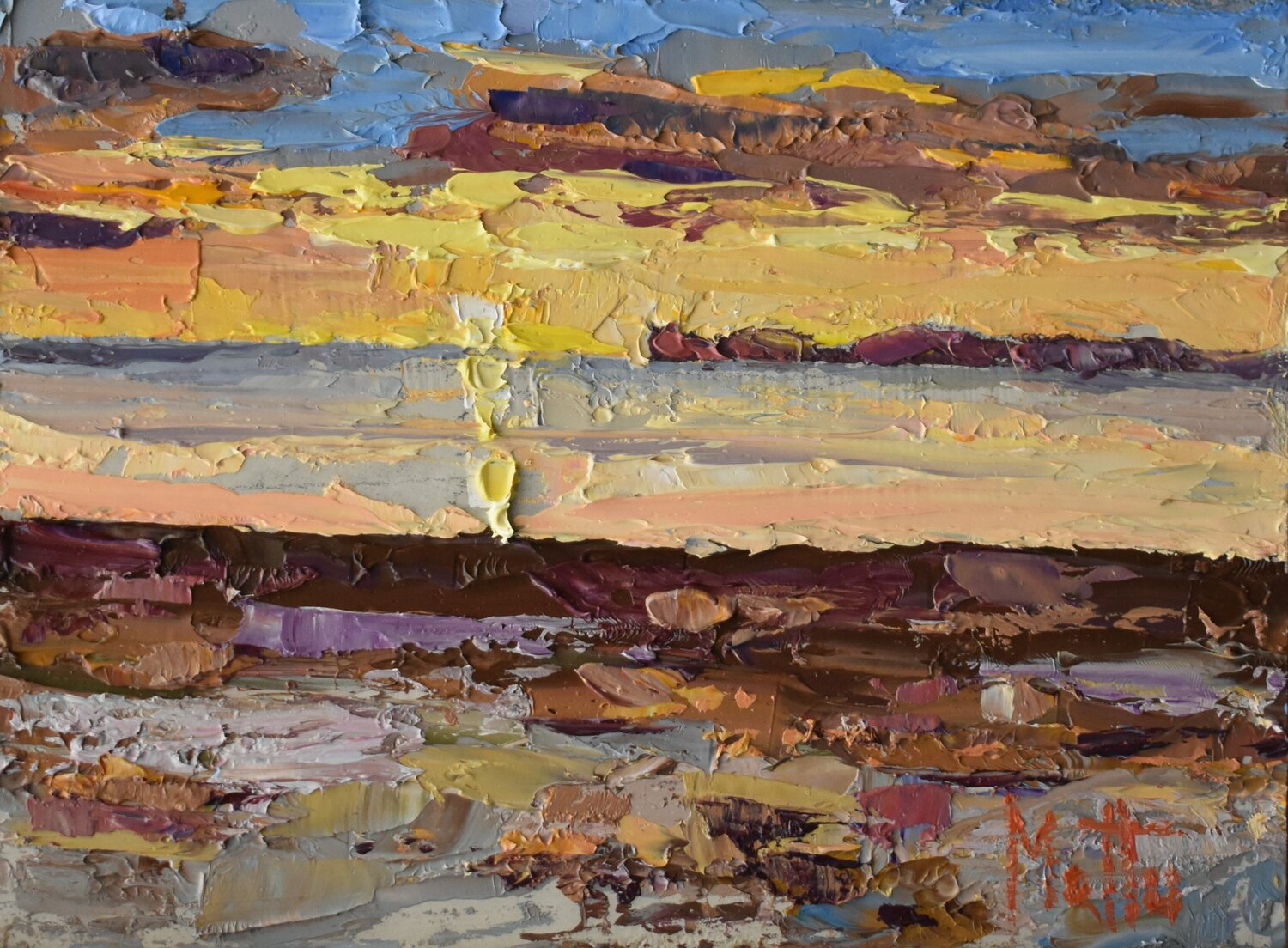 Tramonto a Ottobre Gianni Mattu