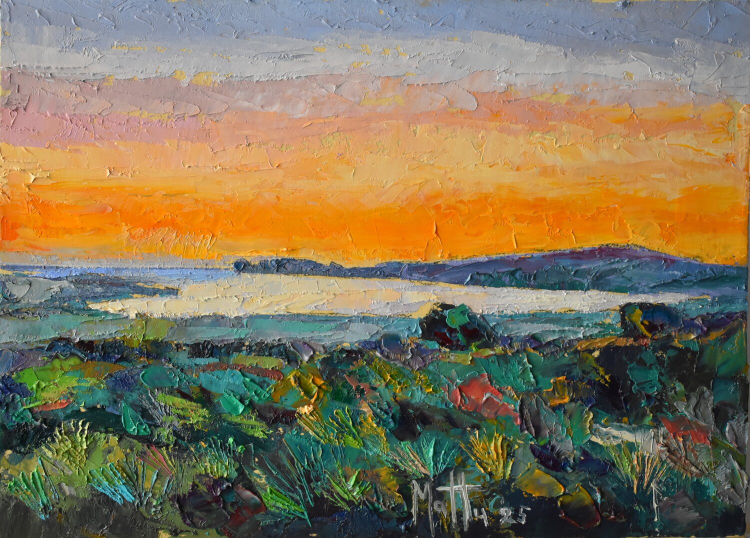 Tramonto sulla Baia di Conte Gianni Mattu