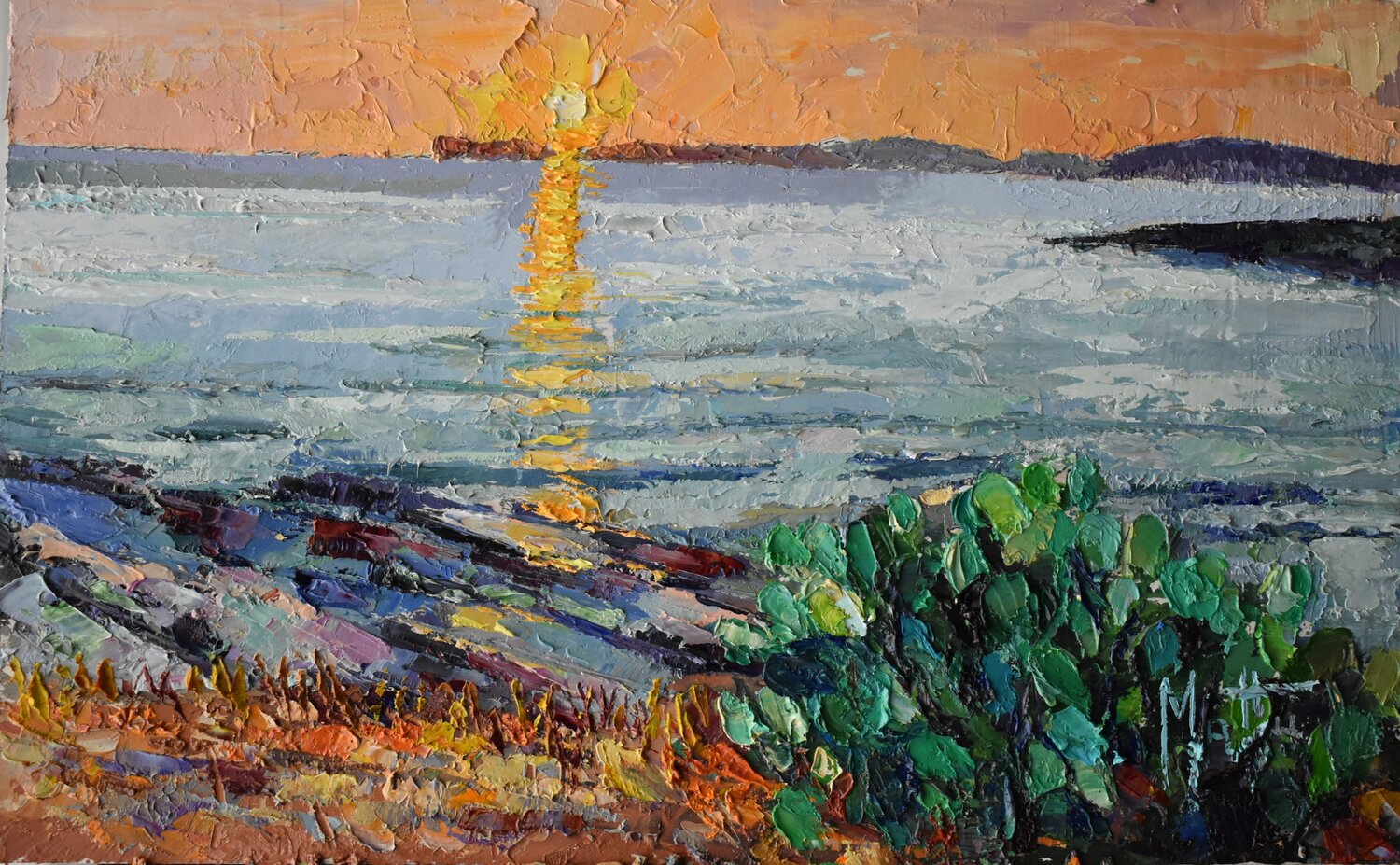 Alghero,Pomeriggio d'ottobre Gianni Mattu