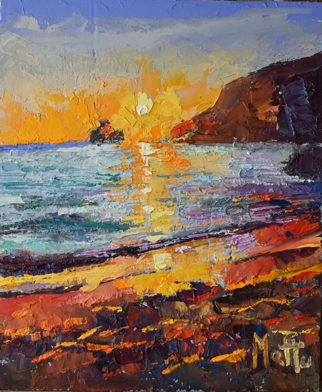 Tramonto a Masua Gianni Mattu