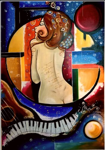 Notte stellata di Carla Pistola, Pittura in vendita su Singulart