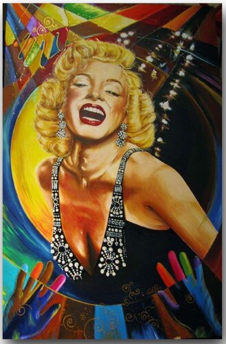 L'abbraccio di un sorriso di Carla Pistola, Pittura in vendita su Singulart