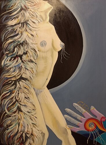 New burlesque von Carla Pistola, Malerei kaufen auf Singulart