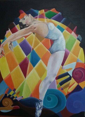 ballerina by Carla Pistola, Painting for Sale on Singulart