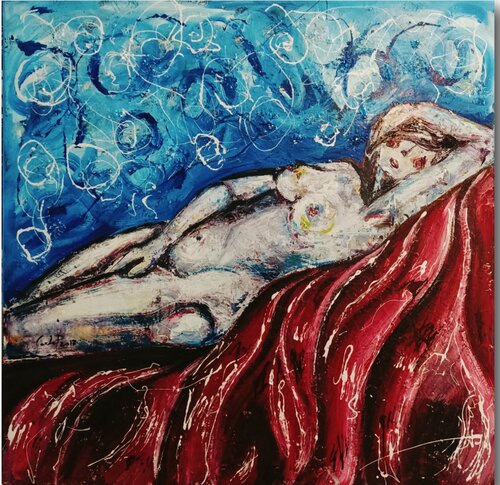 Dolci momenti di Carla Pistola, Pittura in vendita su Singulart