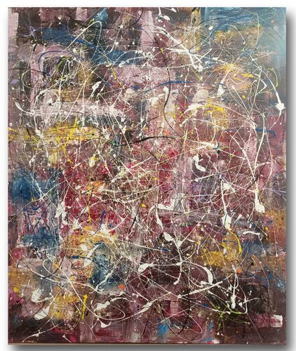 Opera astratta1 di Carla Pistola, Pittura in vendita su Singulart