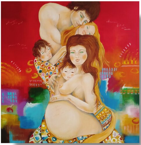 Love van Carla Pistola, Schilderij te koop op Singulart