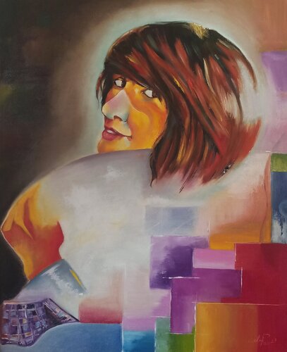 Tra i miei colori von Carla Pistola, Malerei kaufen auf Singulart