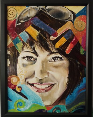La mia mente a colori par Carla Pistola, Peinture en vente sur Singulart