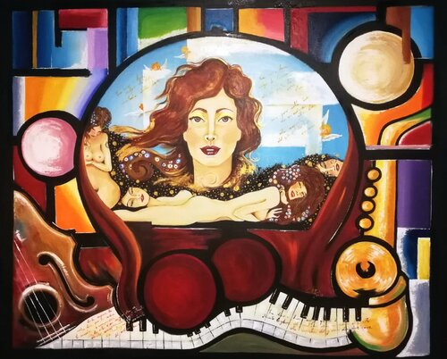 tra buio e luce by Carla Pistola, 회화 for Sale on Singulart