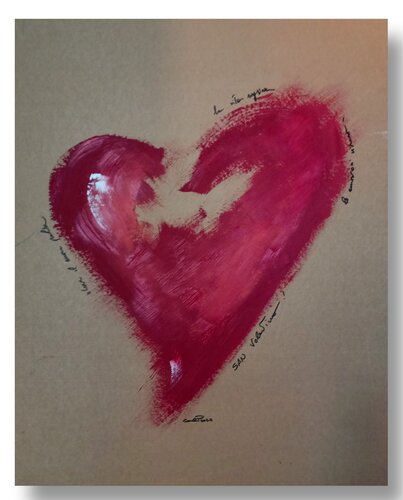 amore come vita di Carla Pistola, Pittura in vendita su Singulart