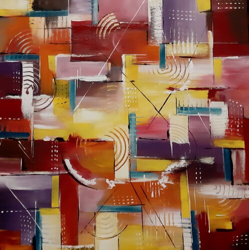Felicità par Carla Pistola, Peinture en vente sur Singulart