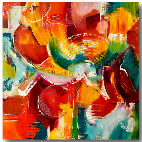 Il mio cosmo in movimento par Carla Pistola, Peinture en vente sur Singulart