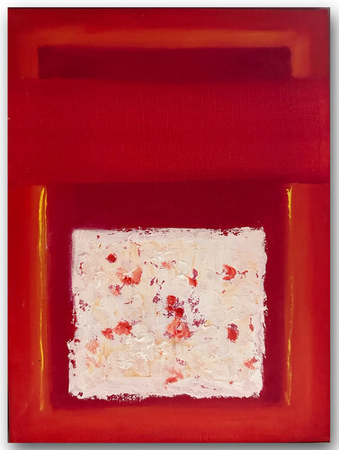 Red and white de Carla Pistola, Pintura a la venta en Singulart
