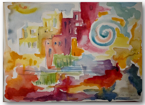 Sogni, Mondi manifesti di Carla Pistola, Pittura in vendita su Singulart