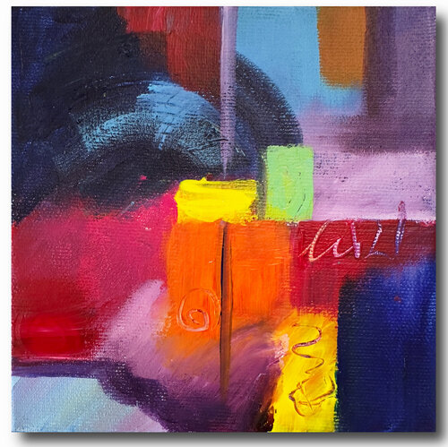 portaleB 2023 van Carla Pistola, Schilderij te koop op Singulart