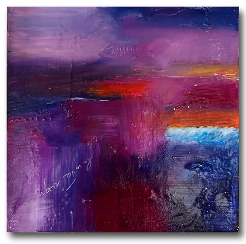 vaiolet par Carla Pistola, Peinture en vente sur Singulart