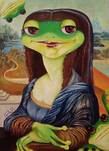 STAMPA GIOCONDORANA par Carla Pistola, Édition en vente sur Singulart
