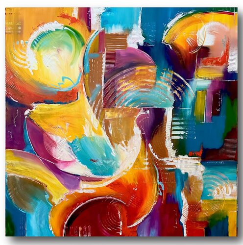 astratto par Carla Pistola, Peinture en vente sur Singulart