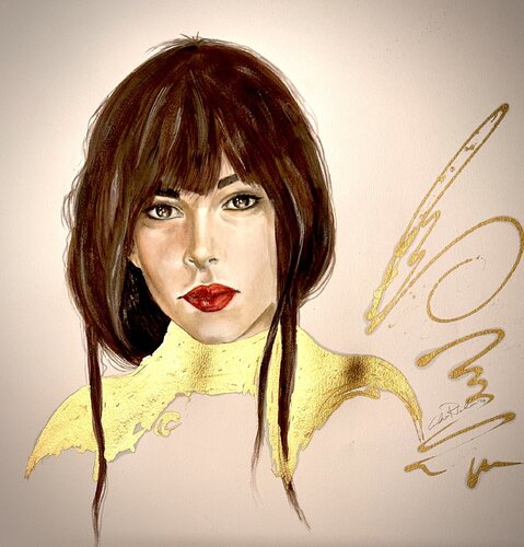 ritratto2 par Carla Pistola, Peinture en vente sur Singulart