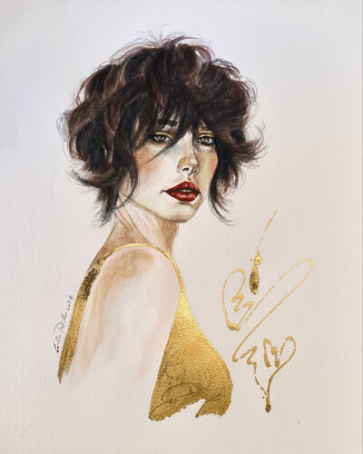 ritratto 3 par Carla Pistola, Peinture en vente sur Singulart
