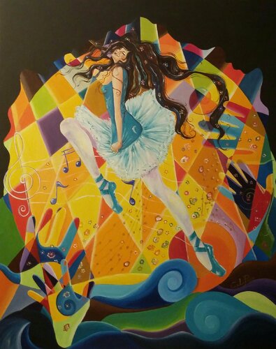 La Felicità von Carla Pistola, Malerei kaufen auf Singulart