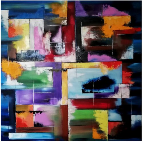 Tra buio e luce 1 di Carla Pistola, Pittura in vendita su Singulart