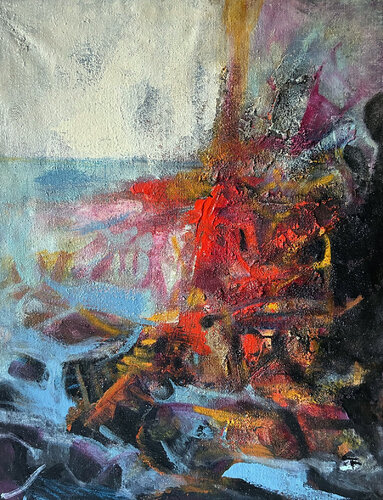 LA FINESTRA van Franco Margari, Schilderij te koop op Singulart