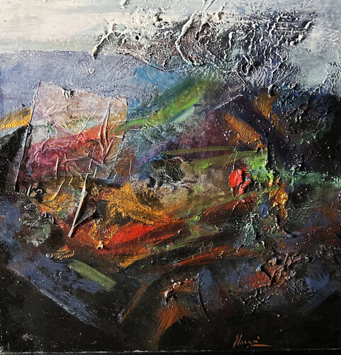 MOVIMENTO STATICO di Franco Margari, Pittura in vendita su Singulart