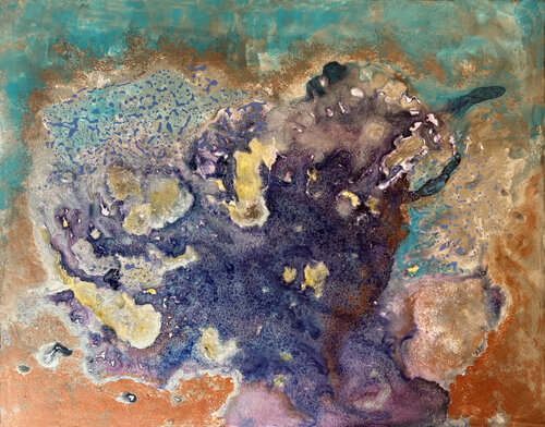 Beautiful Planet vi par John Louis Lloyd, Peinture en vente sur Singulart