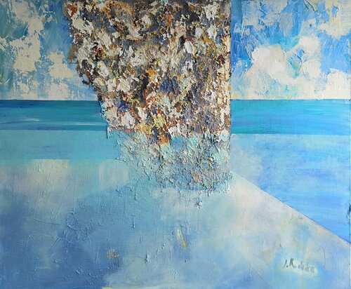 Greece-view van IZABELA Rudzka, Schilderij te koop op Singulart