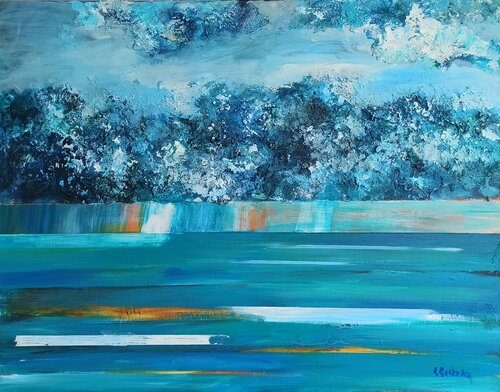 Clouds and storm di IZABELA Rudzka, Pittura in vendita su Singulart