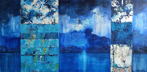 Singularuty of space di IZABELA Rudzka, Pittura in vendita su Singulart