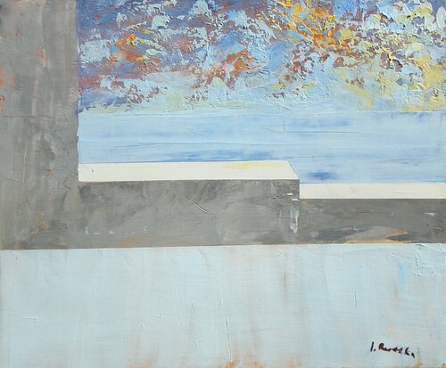 View With a Distance von IZABELA Rudzka, Malerei kaufen auf Singulart