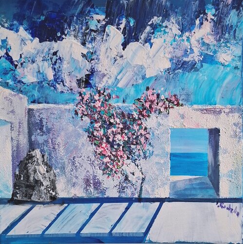 My Greece 3 von IZABELA Rudzka, Malerei kaufen auf Singulart