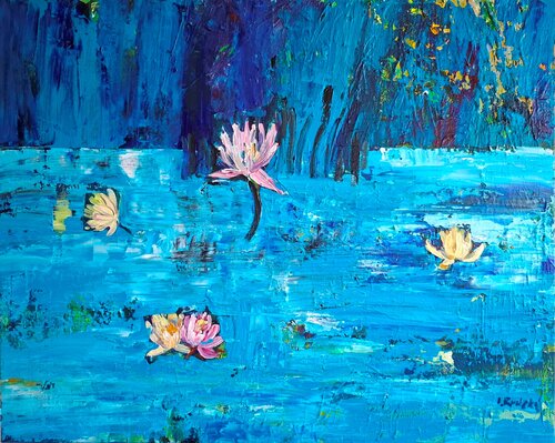 Calligraphies of Nature par IZABELA Rudzka, Peinture en vente sur Singulart