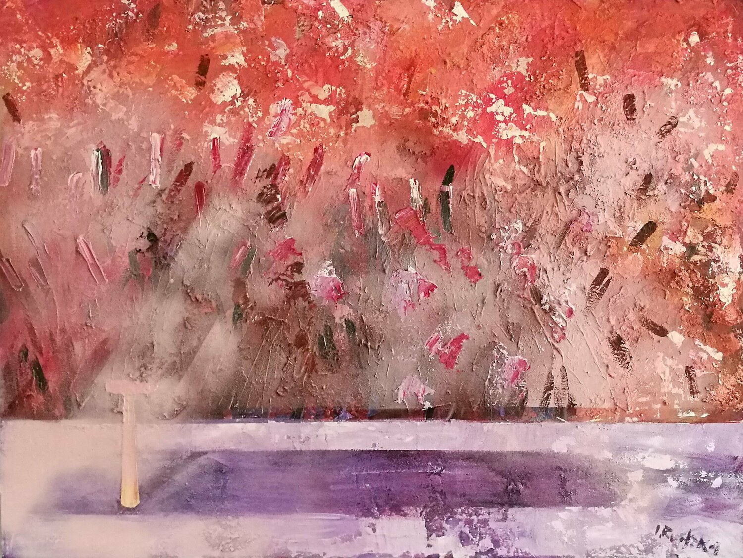 Wall, Trace After The Painting IZABELA Rudzka